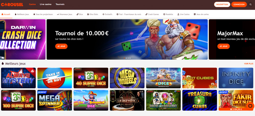 Carousel Casino avis